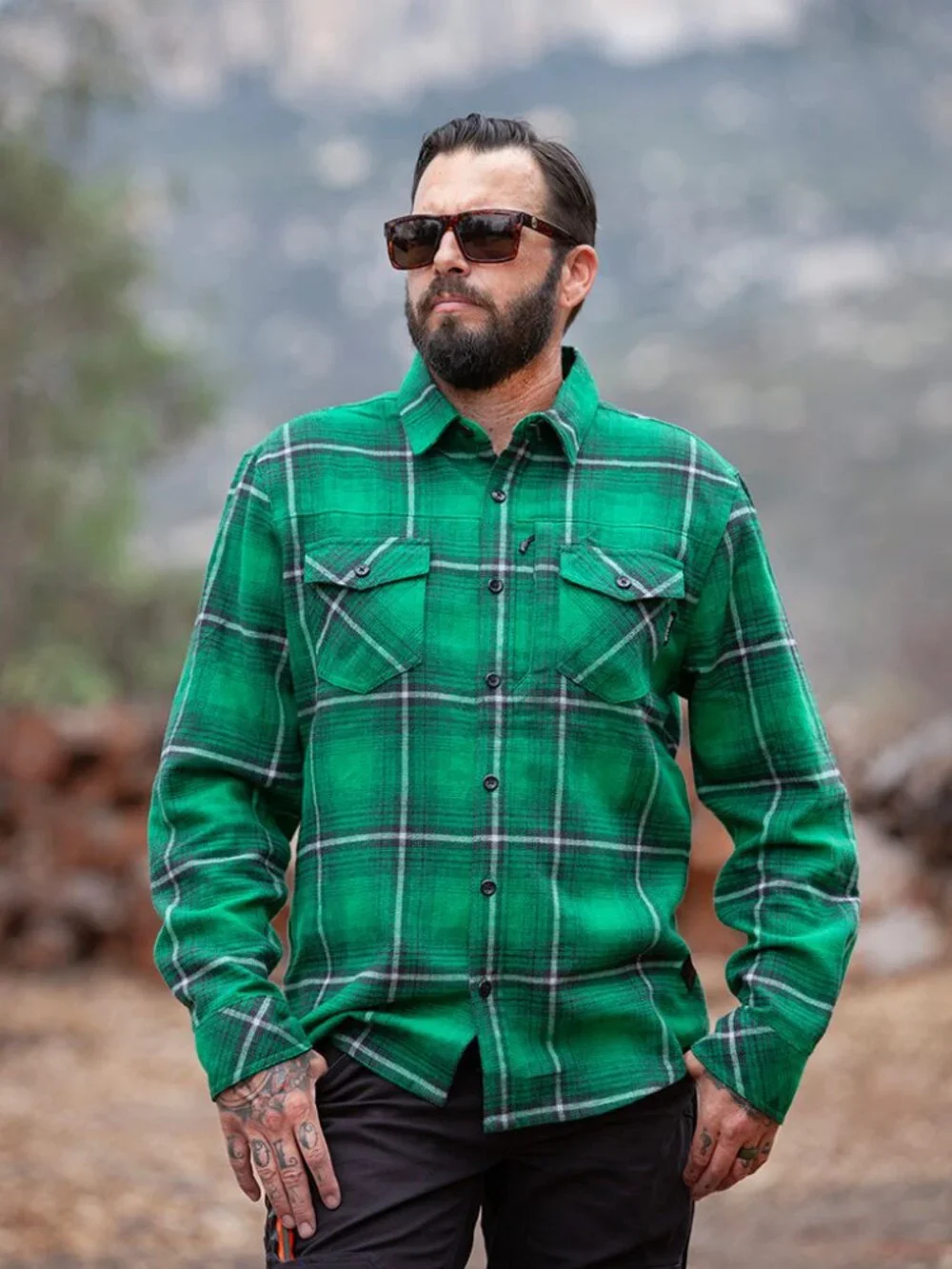 Off The Grid Surplus Destroyer Flannel - Fairway